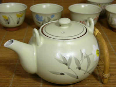 たち吉 五草花茶器揃 【器道楽】