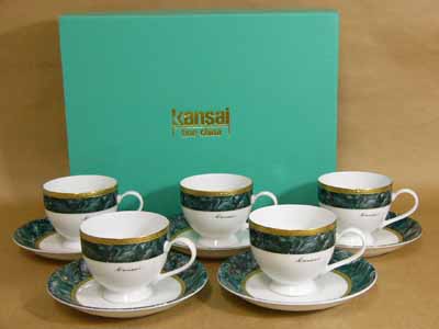 　KANSAI　コーヒー碗皿セット